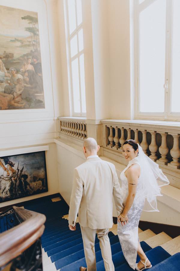Jing et Celestien viennent de se marier à Paris