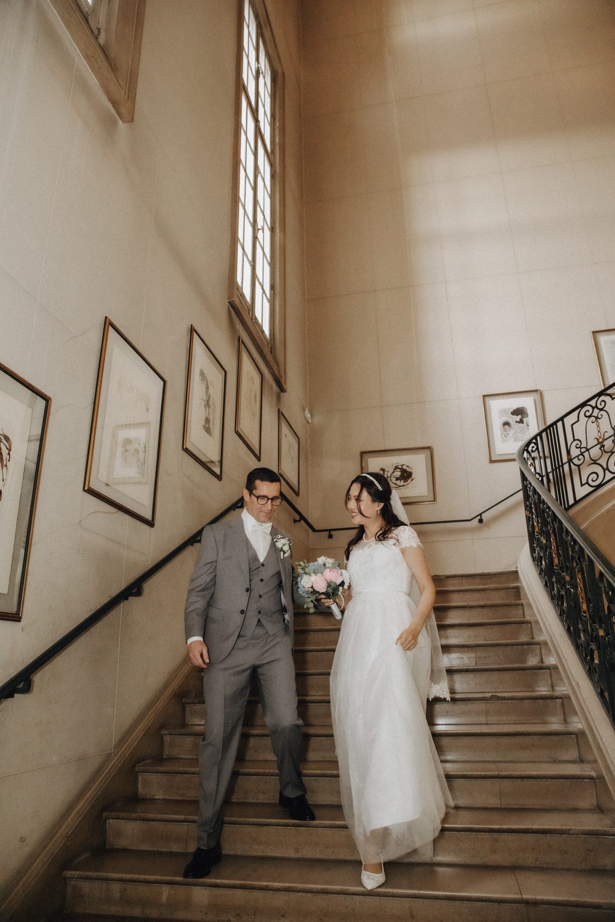 Mariage civil au Jardin du Luxembourg a Paris - photo 6