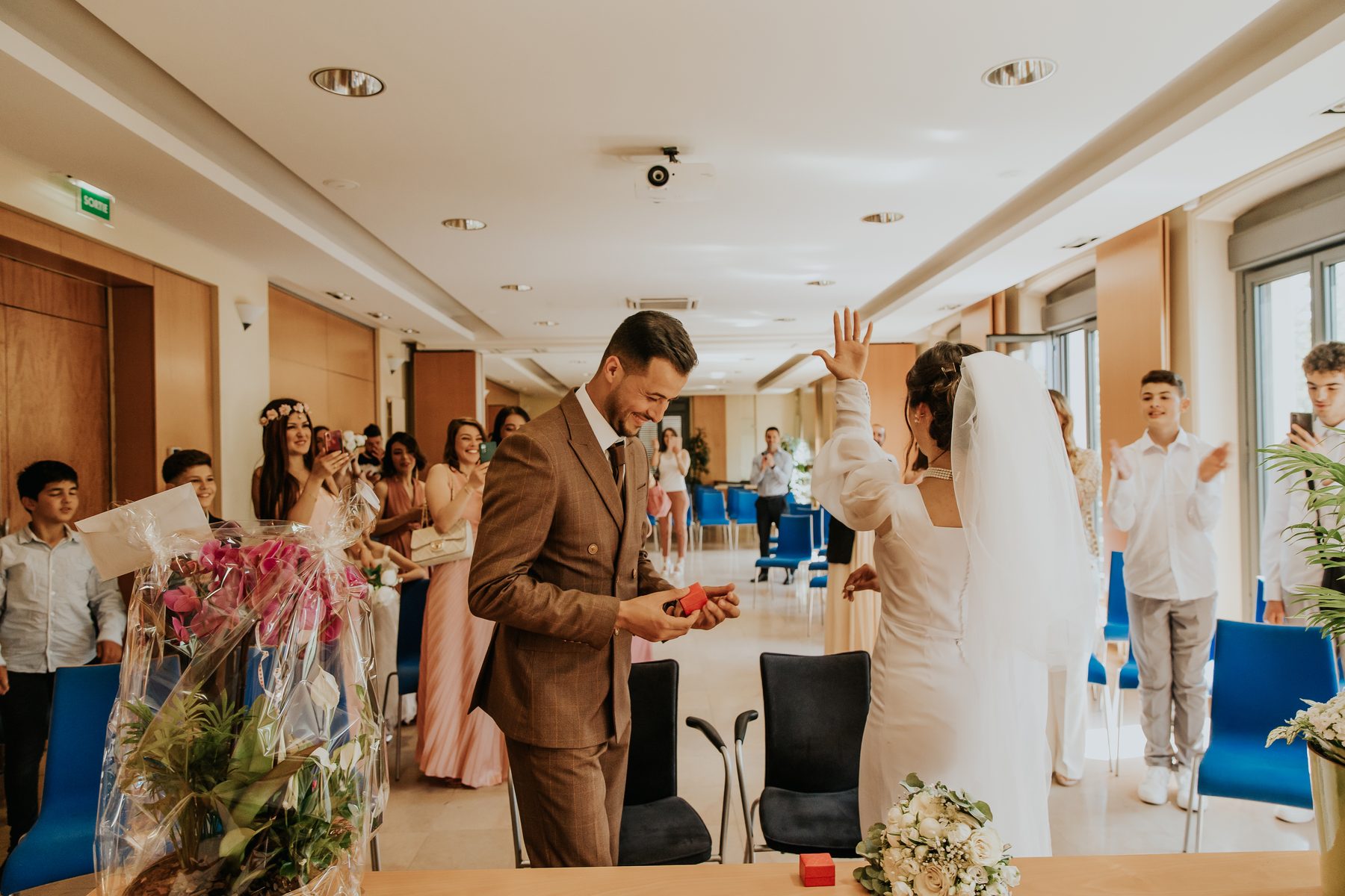 Mariage a la mairie de Houilles - photo 8