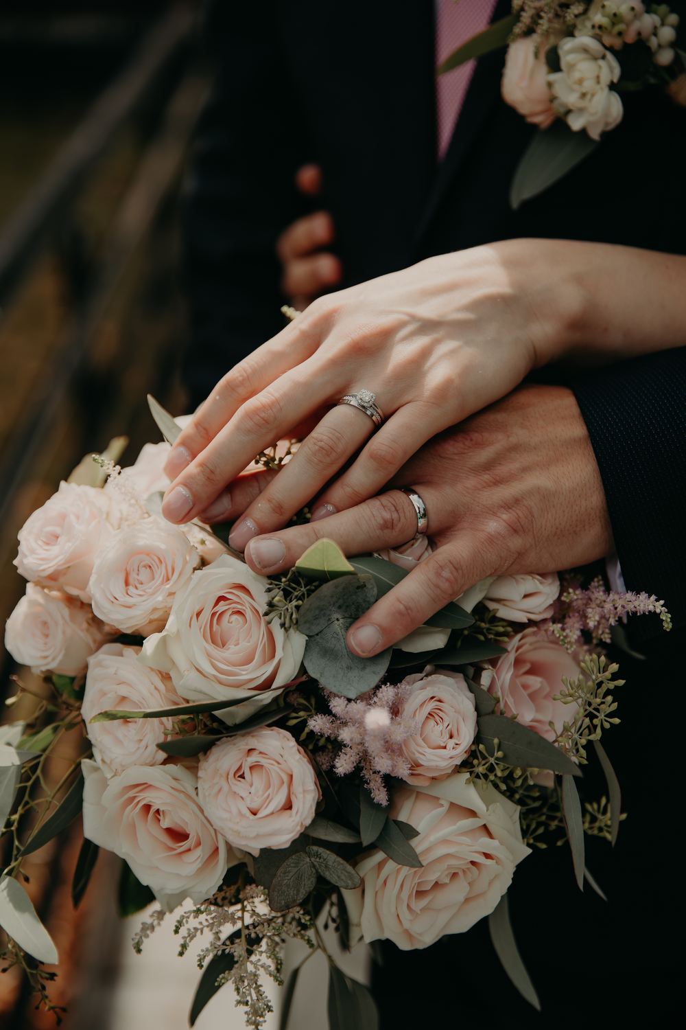 portraits naturels de couple apres un mariage civil