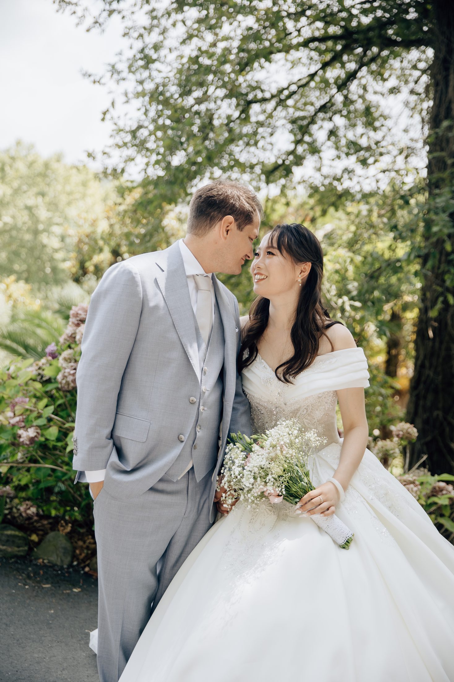 Mariage champêtre de Zhiyao et Benoit à La Bastide-Clairence au Pays Basque