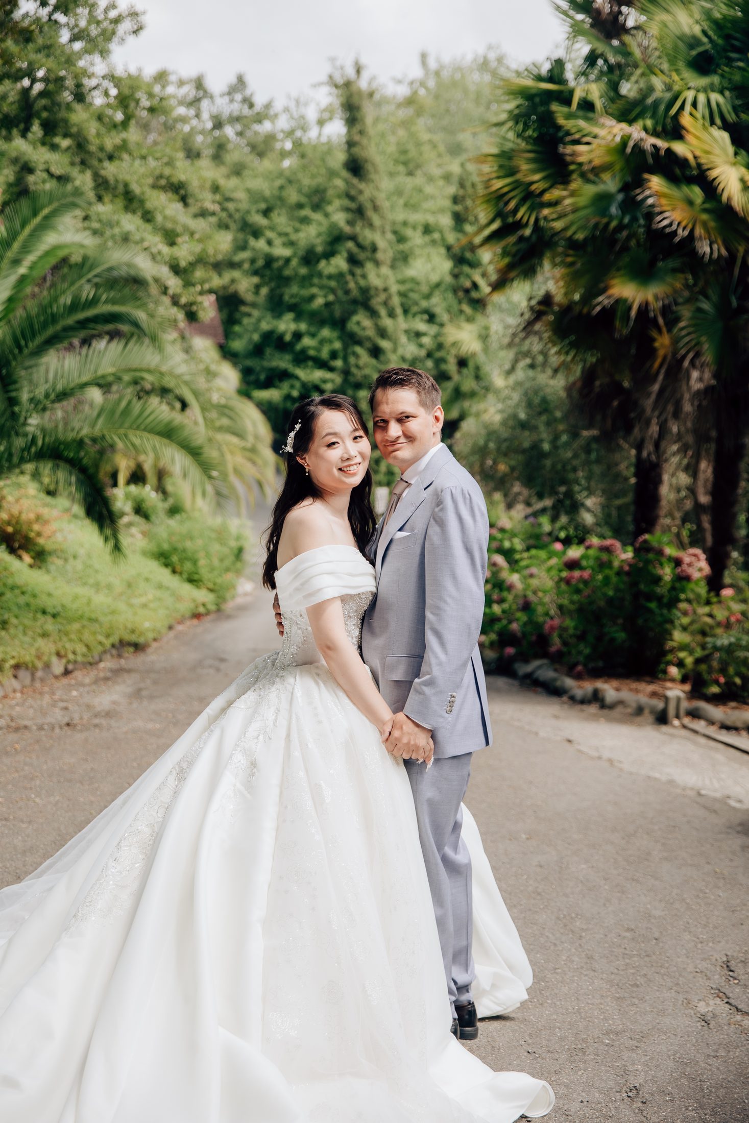 Mariage champêtre de Zhiyao et Benoit à La Bastide-Clairence au Pays Basque