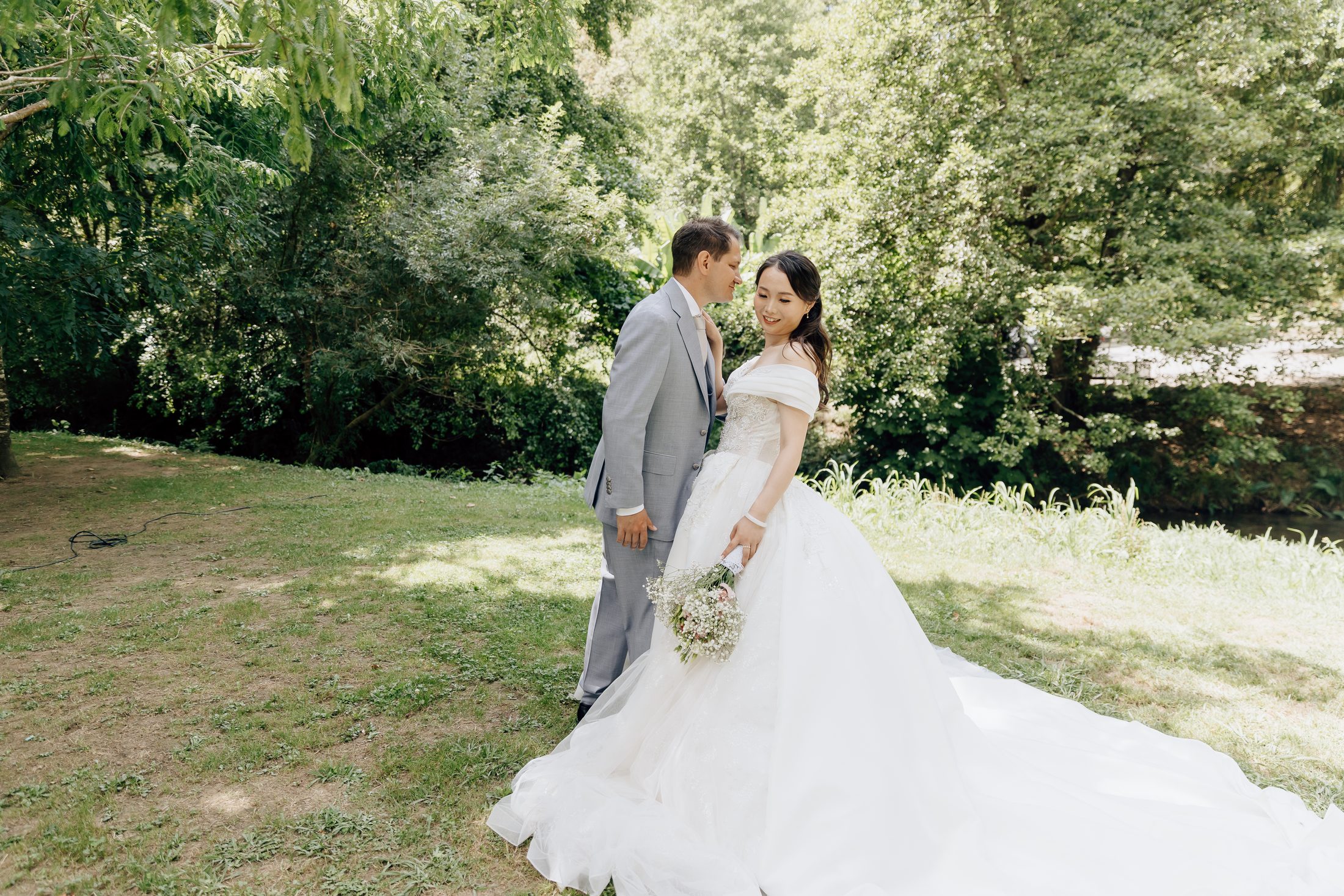 Mariage champêtre de Zhiyao et Benoit à La Bastide-Clairence au Pays Basque