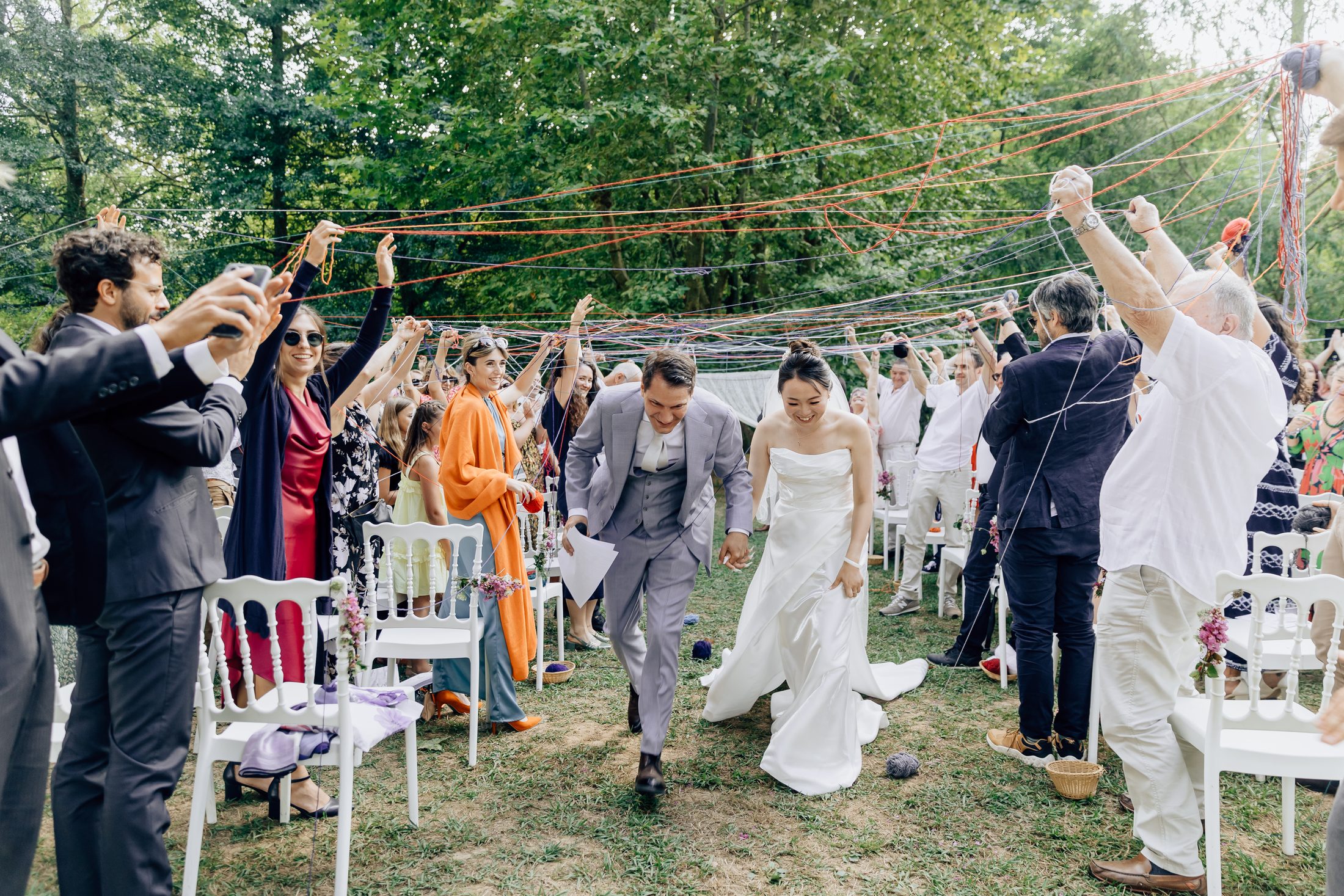 Mariage champêtre de Zhiyao et Benoit à La Bastide-Clairence au Pays Basque