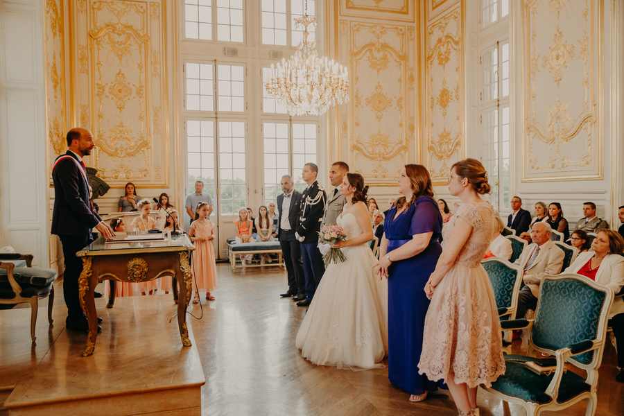 Salle de mariage civil a Versailles