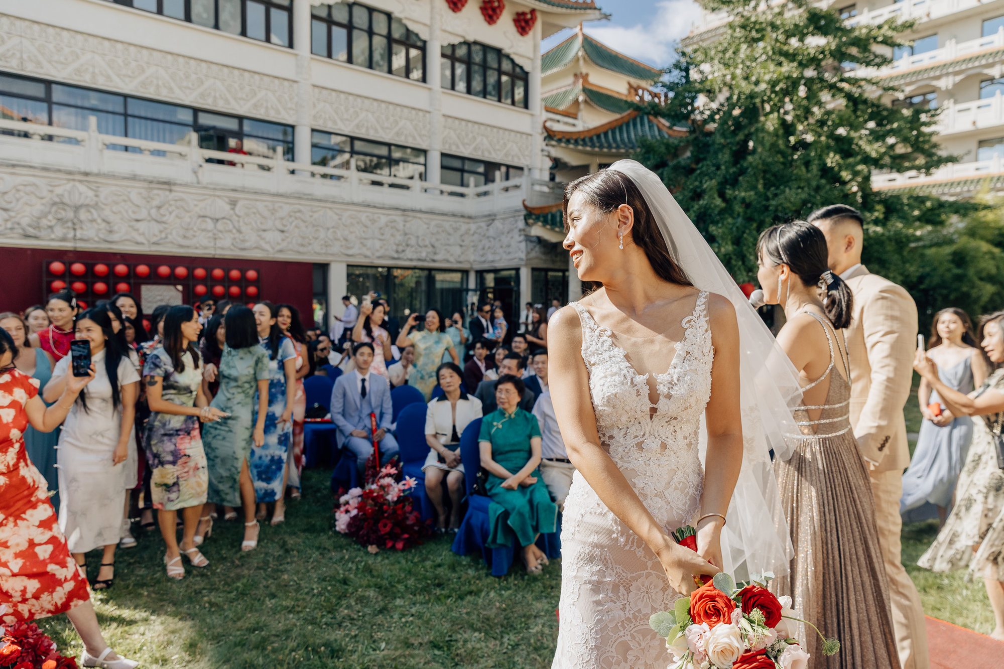 Mariage chinois au Huatian Chinagora à Alfortville, photographié par Fangfang Photography