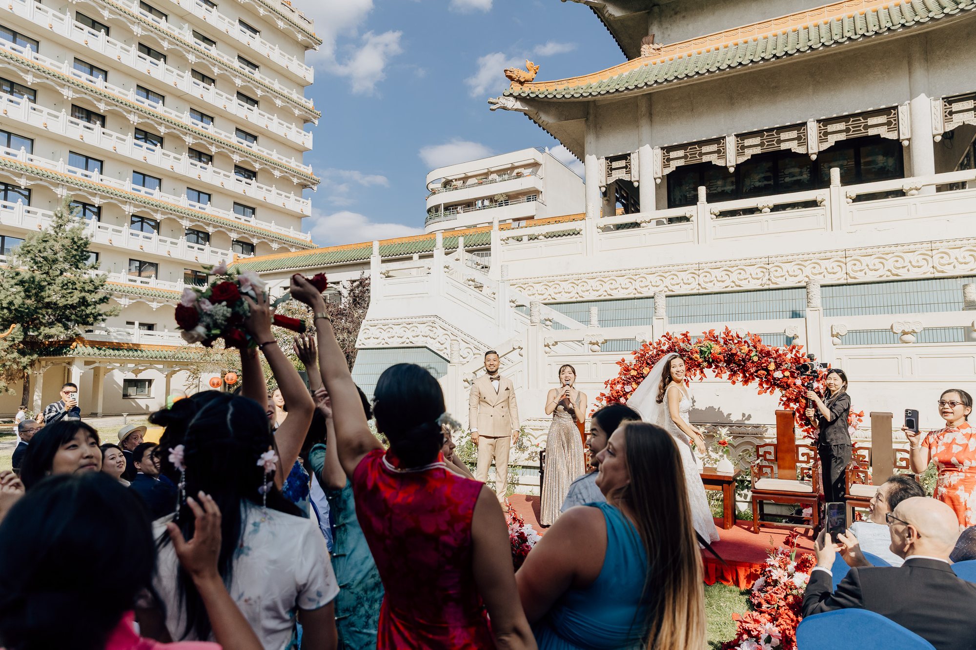 Mariage chinois au Huatian Chinagora à Alfortville, photographié par Fangfang Photography