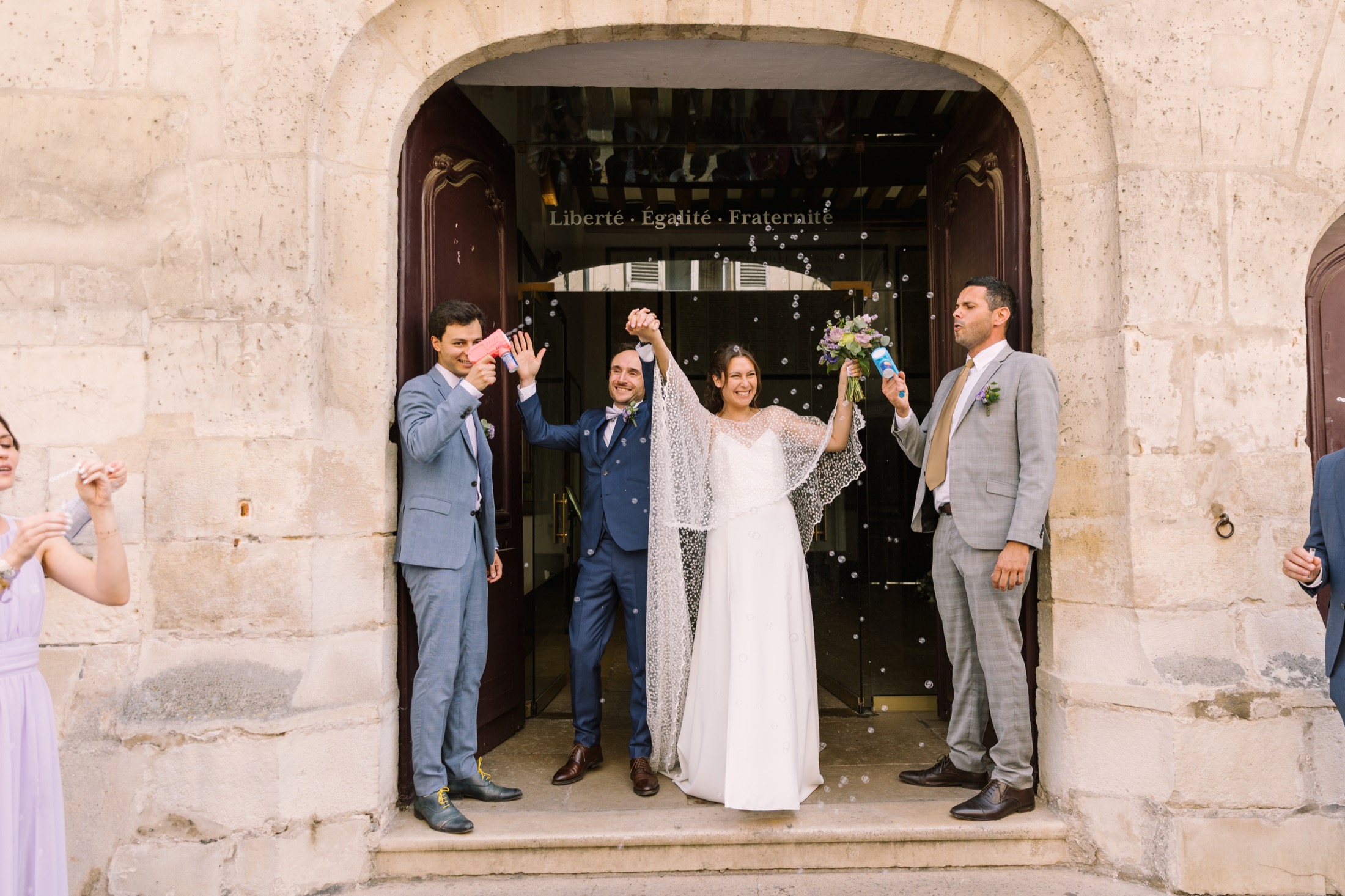 Photographe mariage Yvelines - couple et architecture française